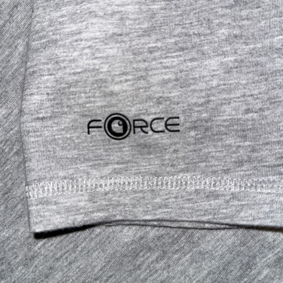 Carhartt Force Relaxed Fit Long Sleeve T-Shirt 2XL Gray Pocket Tee - Picture 6 of 10